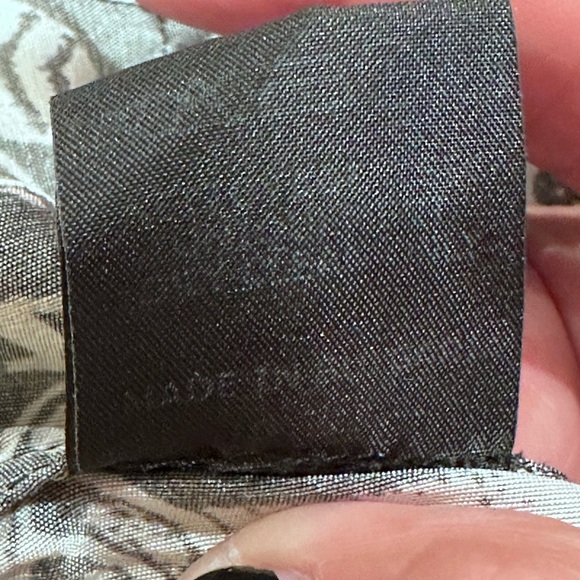 ISABEL MARANT size 40  Black and White Floral Women's Top - Picture 7 of 8